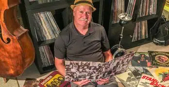 Greg Carter, host of Vinyl Revival